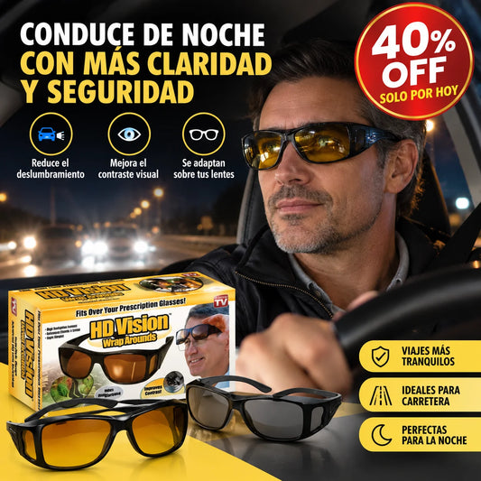 Visión Nocturna Pro™ — Más contraste y comodidad en tus viajes nocturnos
