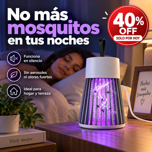 LumiMosquito Pro™ — Noches más tranquilas, sin aerosoles ni olores fuertes