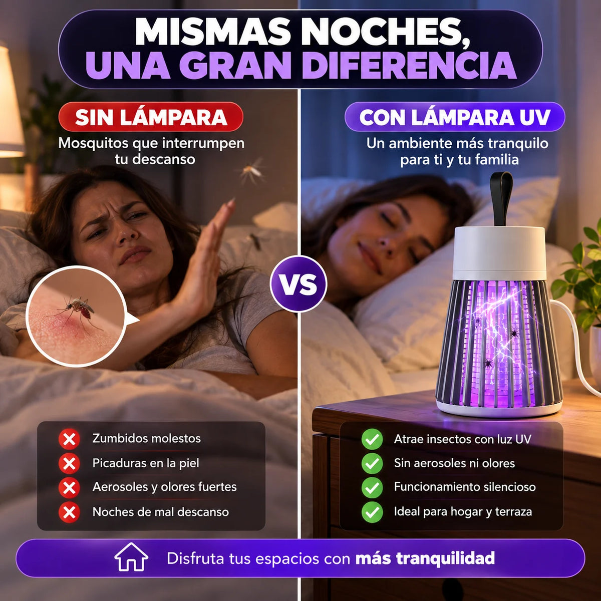 LumiMosquito Pro™ — Noches más tranquilas, sin aerosoles ni olores fuertes