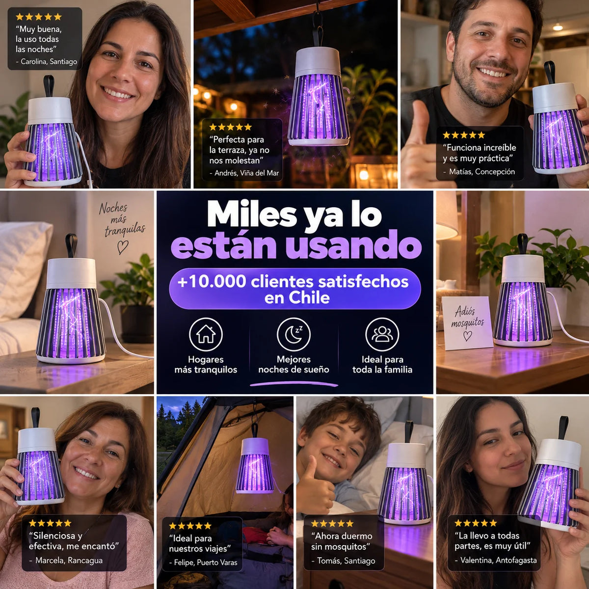 LumiMosquito Pro™ — Noches más tranquilas, sin aerosoles ni olores fuertes